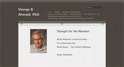 Desktop Screenshot of georgeatwood.com
